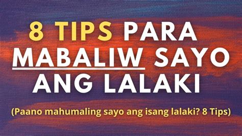 paano mabaliw sayo ang lalaki|8 TIPS KUNG PAANO MABABALIW SAYO ANG ISANG LALAKI .